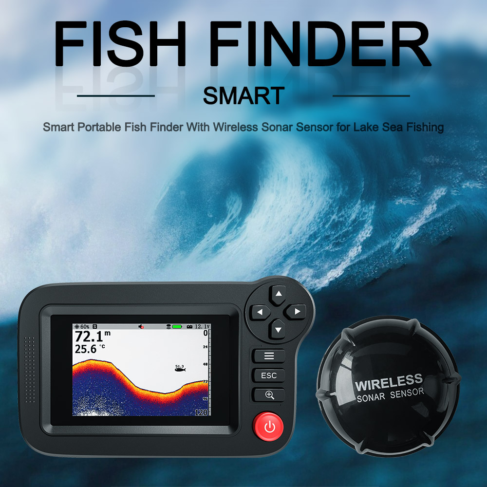 Smart Fish Finder - Portable F - Fish Finder Portable のレビューと価格