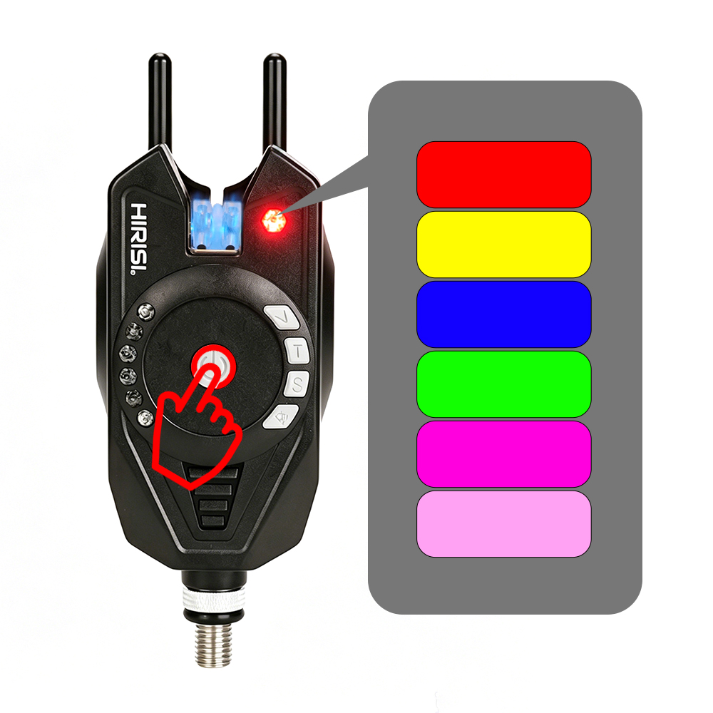 HIRISI SD11 3+1 Wireless Fishi - Bite Indicator のレビューと価格