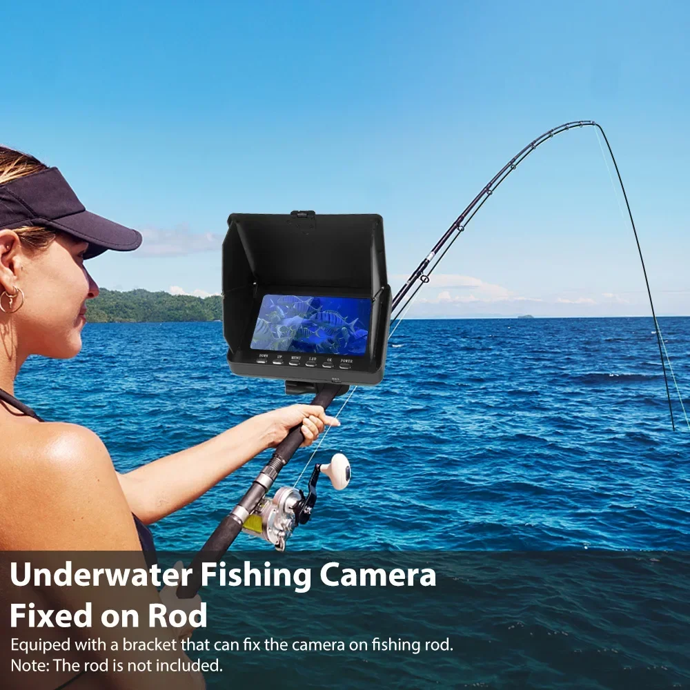Fish Finder 5.0 Inch LCD Displ - Fishing Camera のレビューと価格