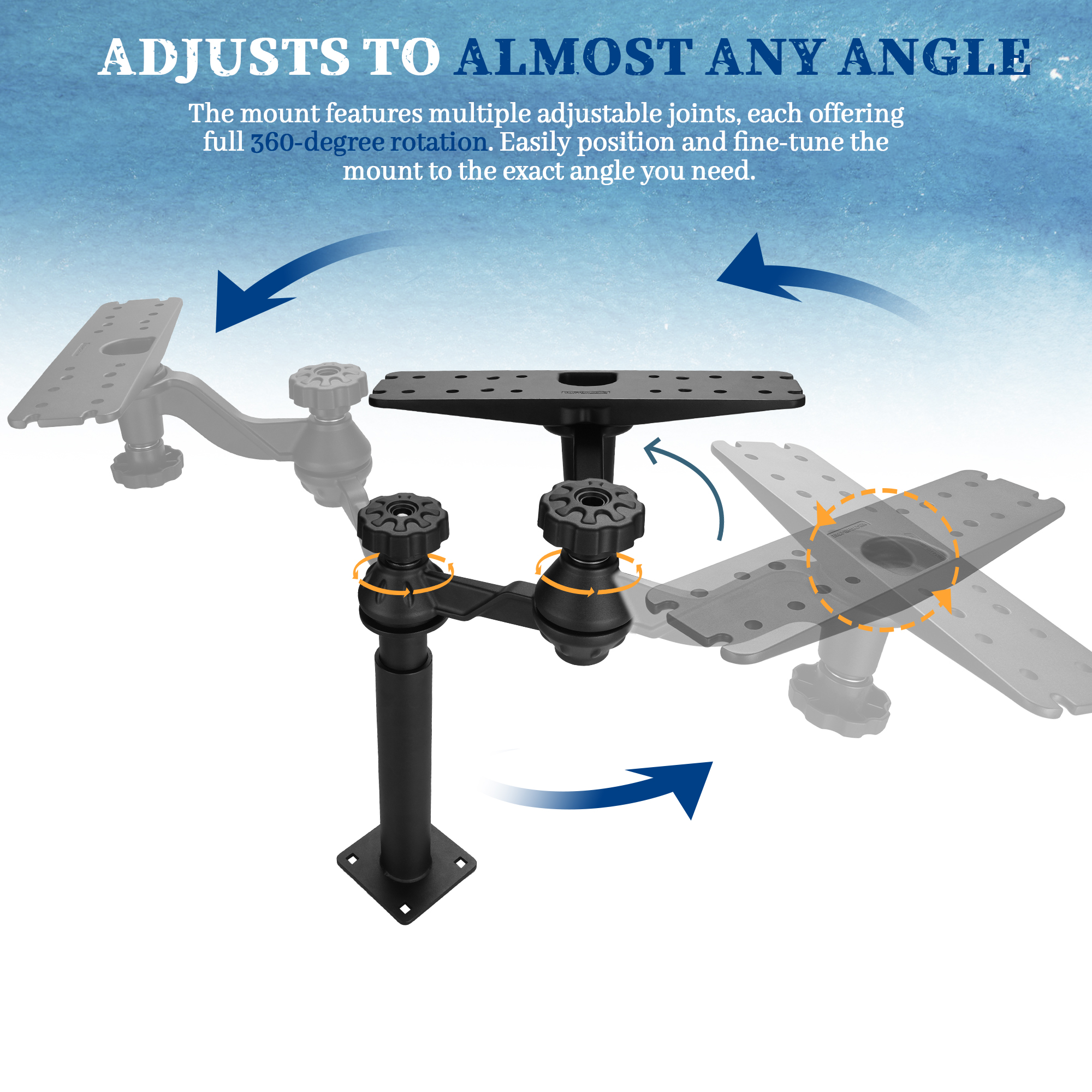 Telescoping Fish Finder Mount  - Fish Finder のレビューと価格