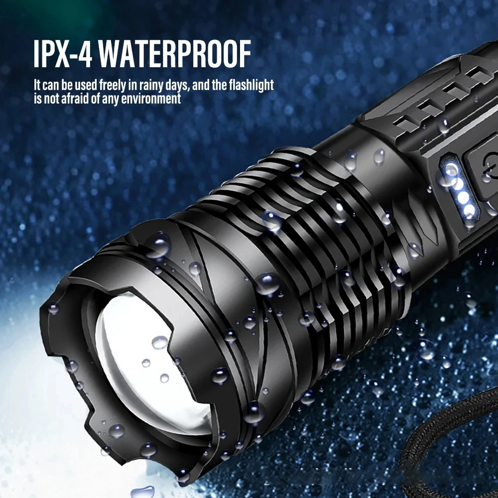 Powerful LED Flashlight Rechar - Fishing Light のレビューと価格