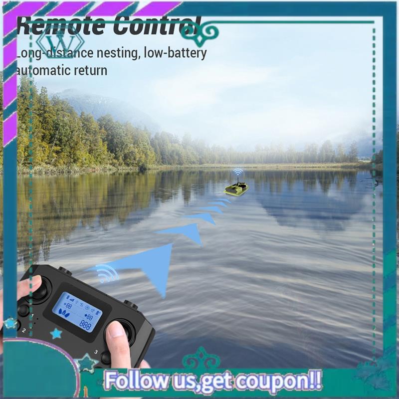 A75Q-Fishing Bait Boat Remote  - Fishing Gps のレビューと価格