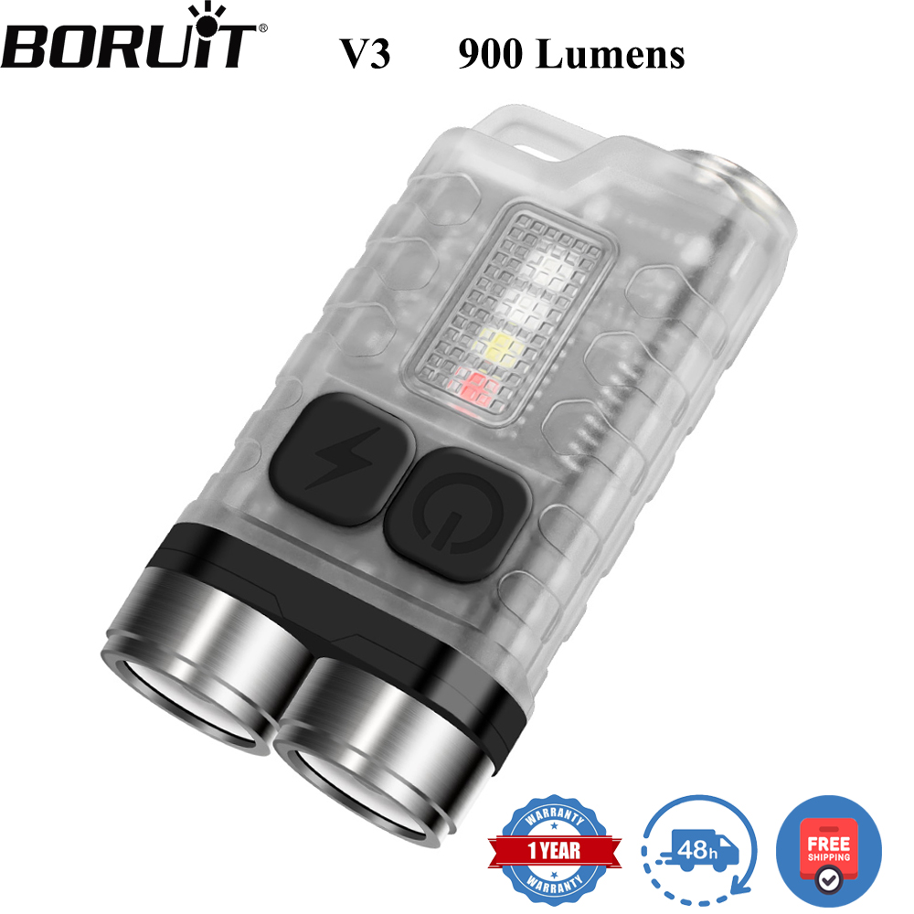 BORUiT V3 LED Keychain Portabl - Fishing Light のレビューと価格