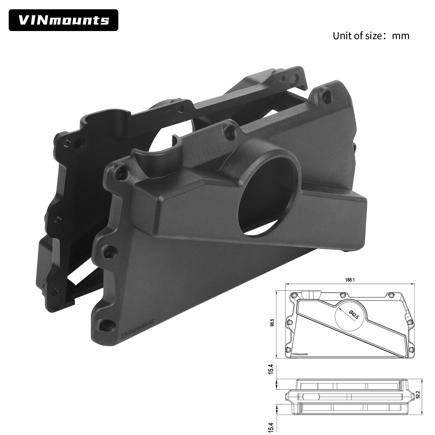 VIN Mounts Garmin LVS34 LiveSc - Fish Finder Mount のレビューと価格