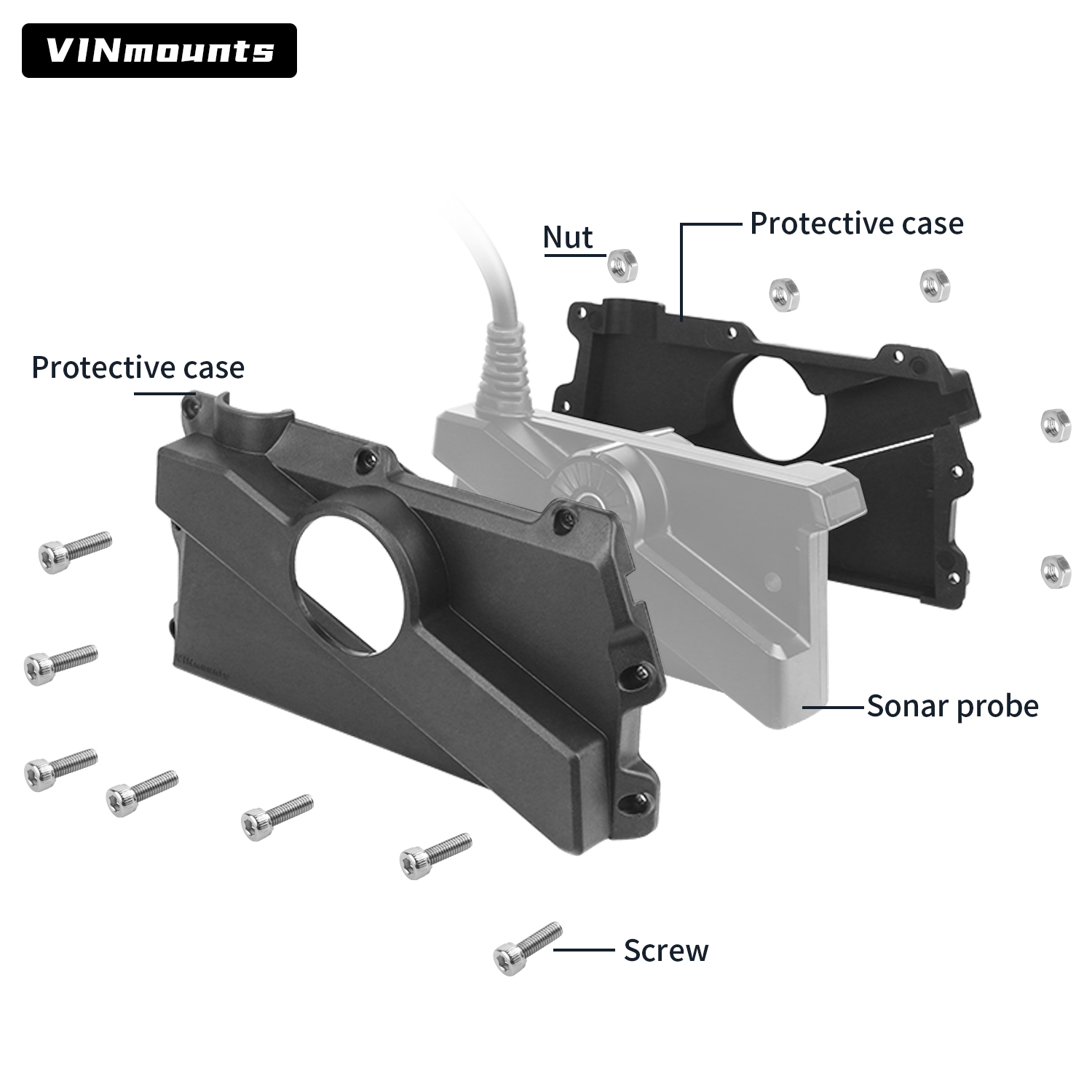 VIN Mounts Garmin LVS34 LiveSc - Fish Finder Mount のレビューと価格