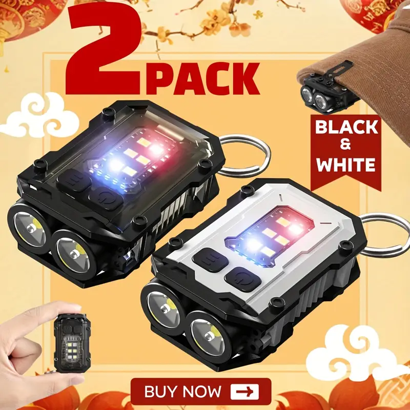 Clip-On Flashlight Rechargeabl - Fishing Light のレビューと価格