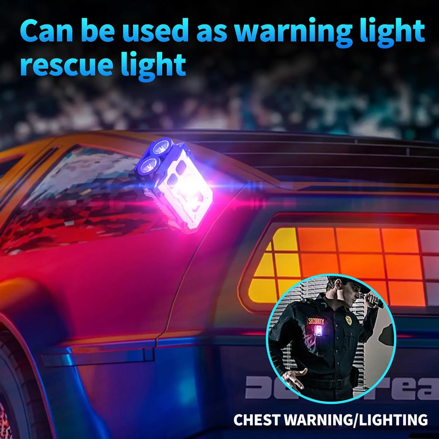 Clip-On Flashlight Rechargeabl - Fishing Light のレビューと価格