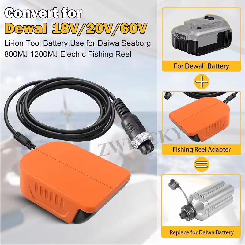 NEW Portable Fishing Reel Adap - Fish Finder Battery のレビューと価格