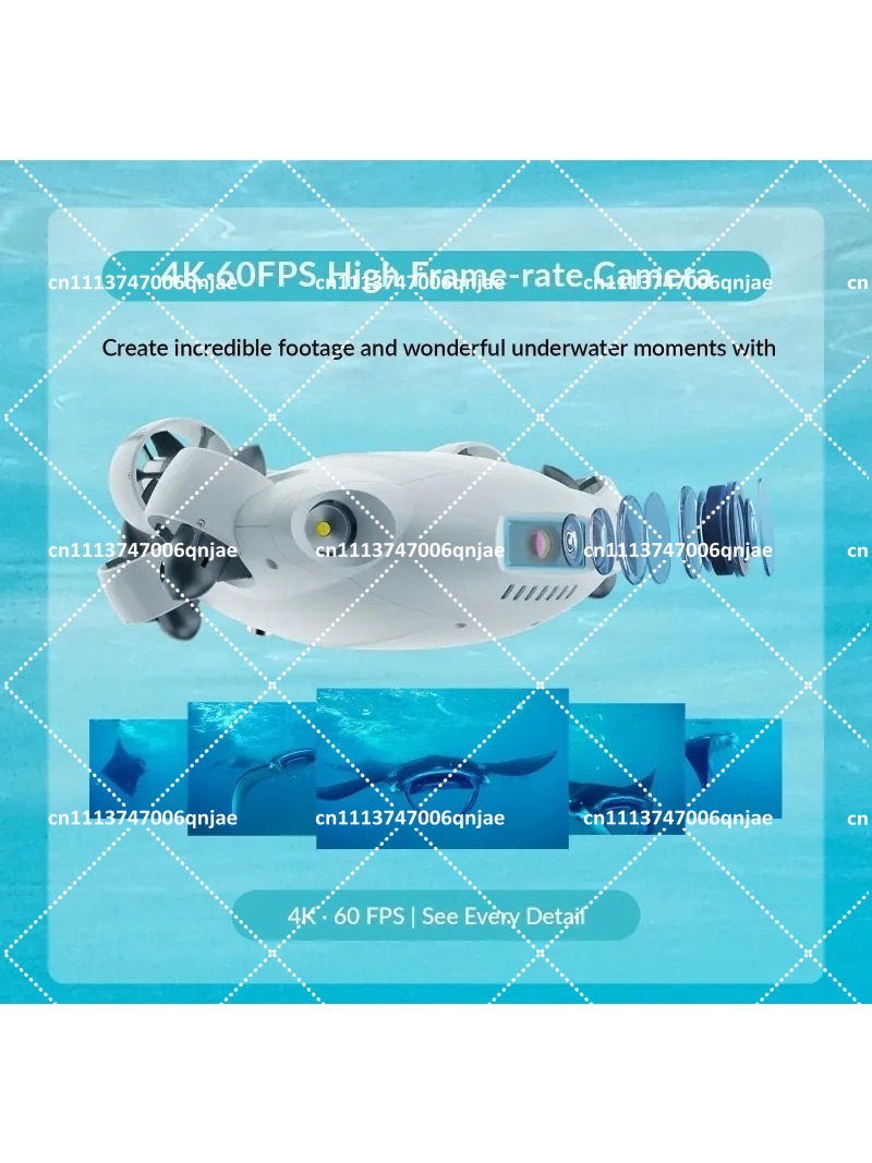 Underwater ROV Robot Diving 4K - Underwater Camera のレビューと価格