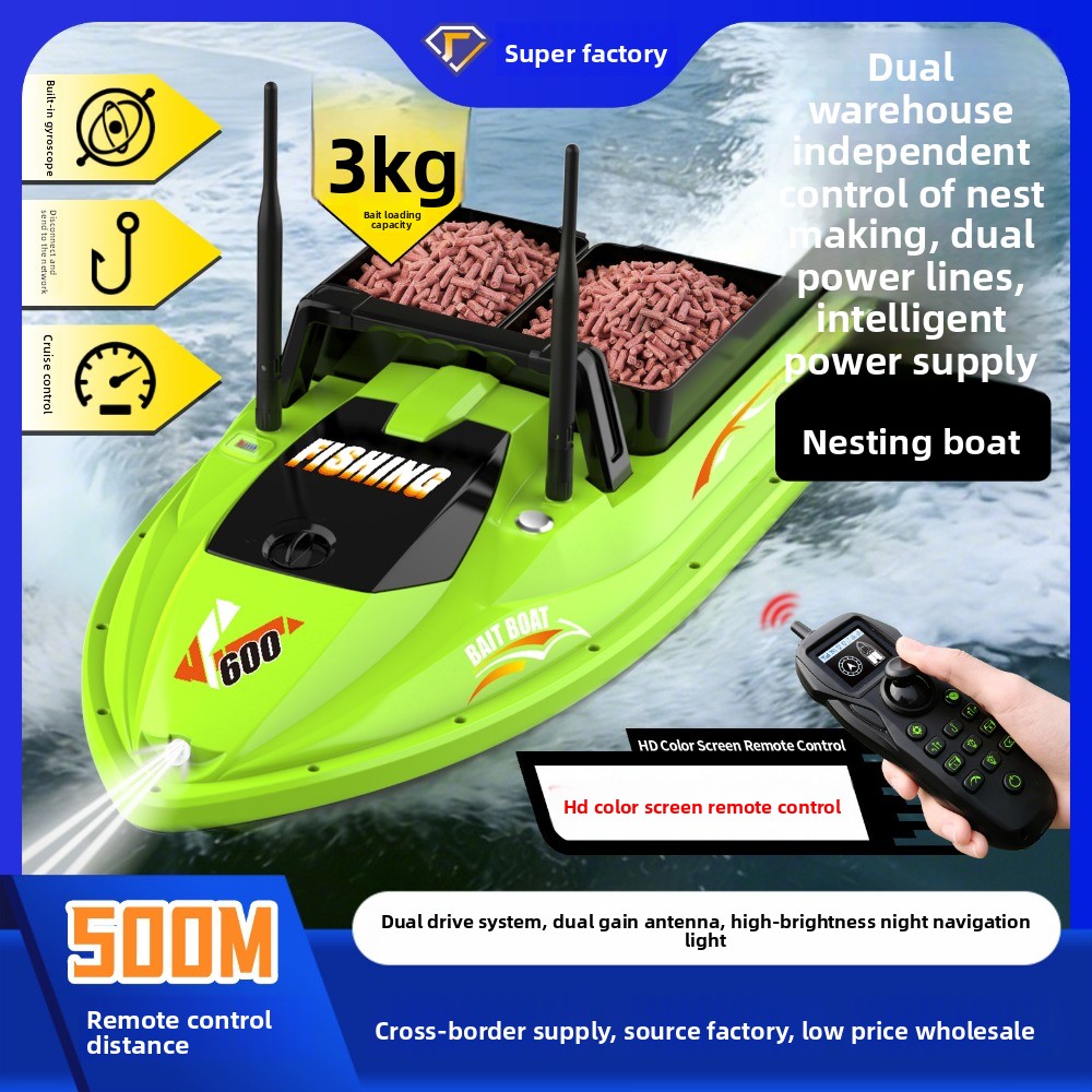 500M RC Fishing Bait Boat Dual - Fish Finder Cable のレビューと価格
