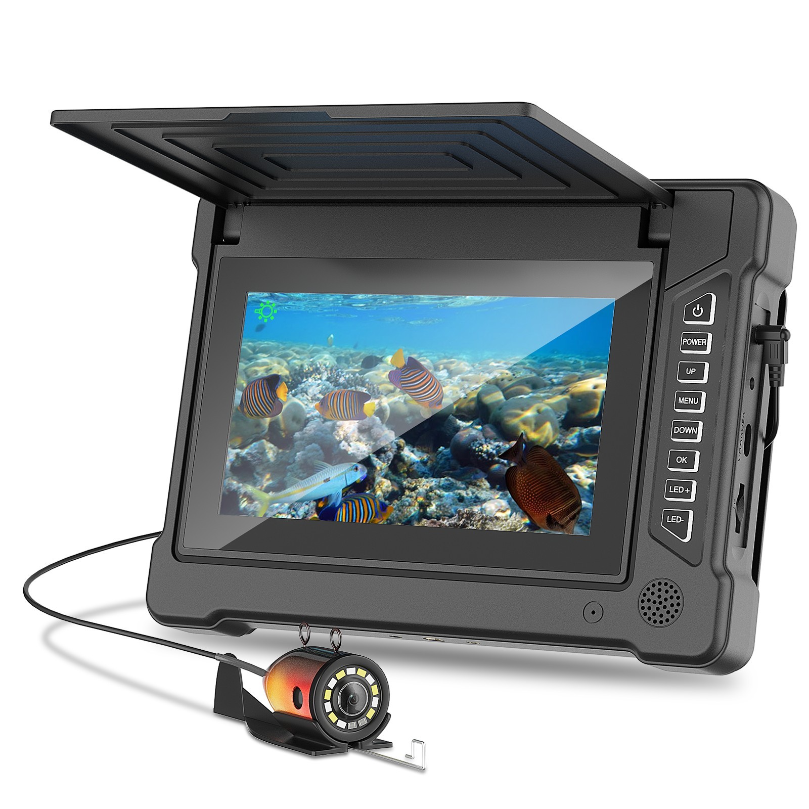 7 Inch 15M 1200TVL Underwater  - Fish Finder Cable のレビューと価格