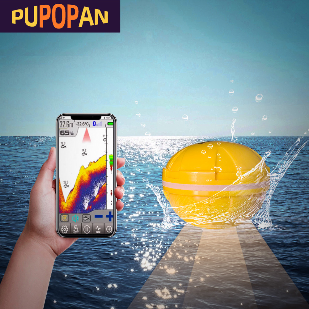 PUPOPAN 100M Brand New Smart P - Fish Finder Gps のレビューと価格