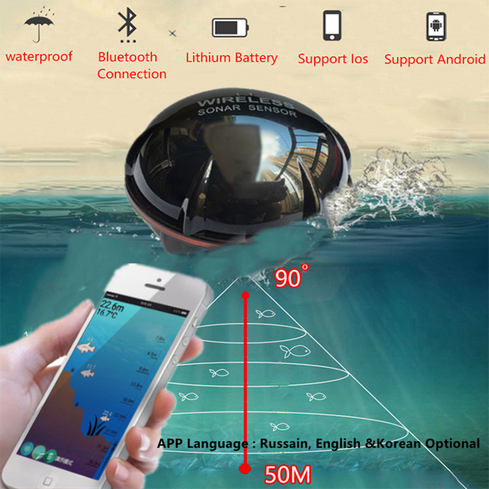 PUPOPAN 100M Brand New Smart P - Fish Finder Gps のレビューと価格