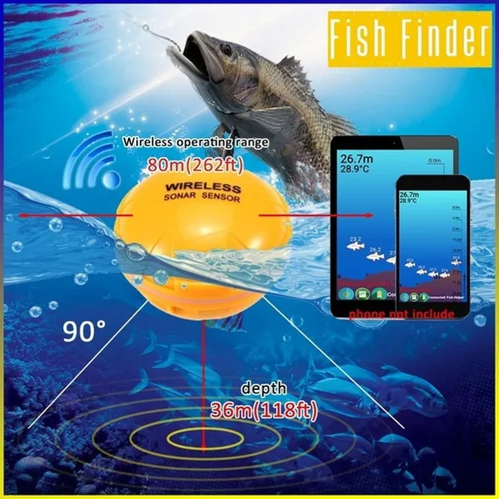 PUPOPAN 100M Brand New Smart P - Fish Finder Gps のレビューと価格