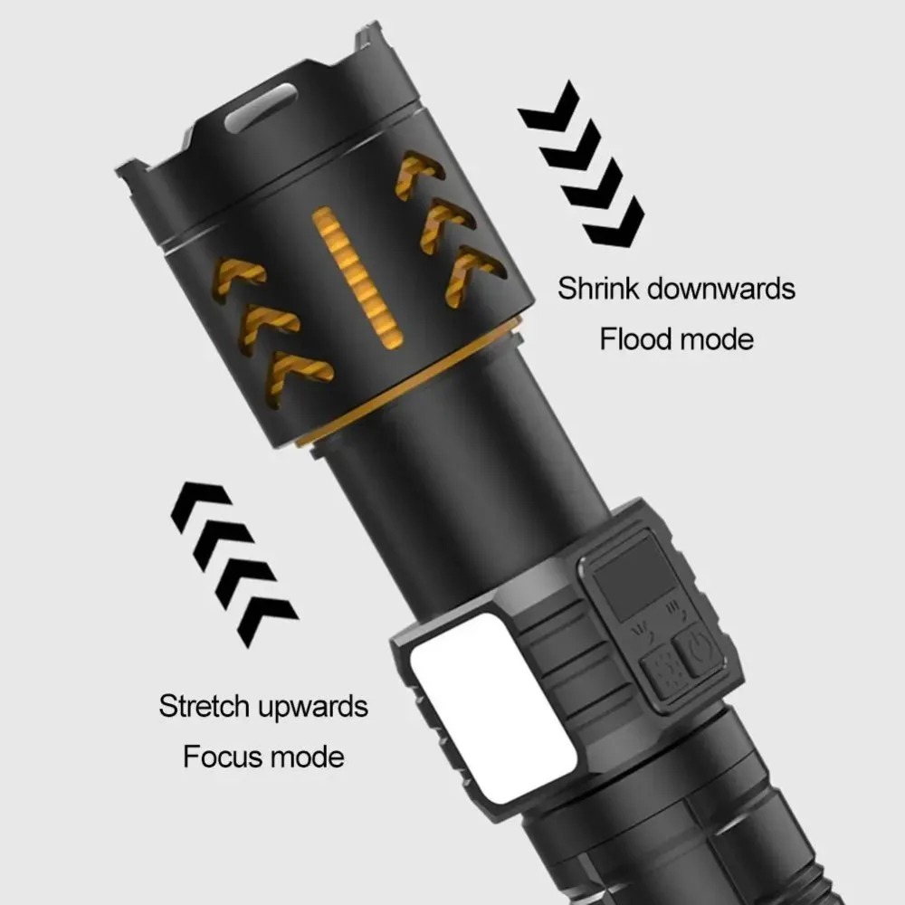 High Power LED Flashlight Zoom - Fishing Light のレビューと価格