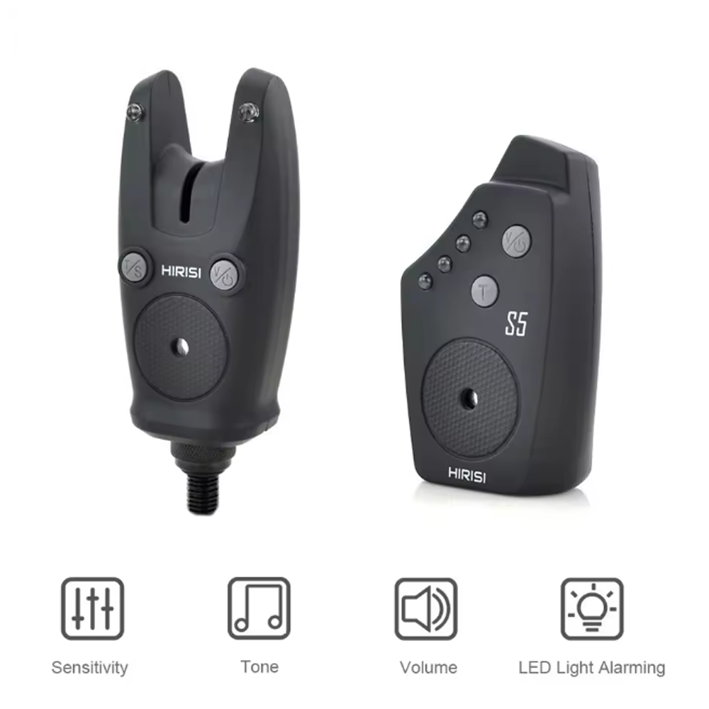 Hirisi S5 Carp Fishing Bite Al - Fish Alarm のレビューと価格
