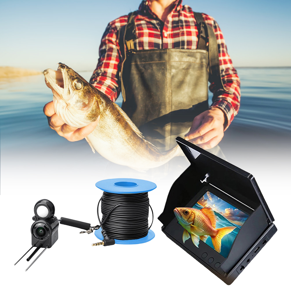 Underwater Fishing Camera 4.3  - Fish Finder Cable のレビューと価格