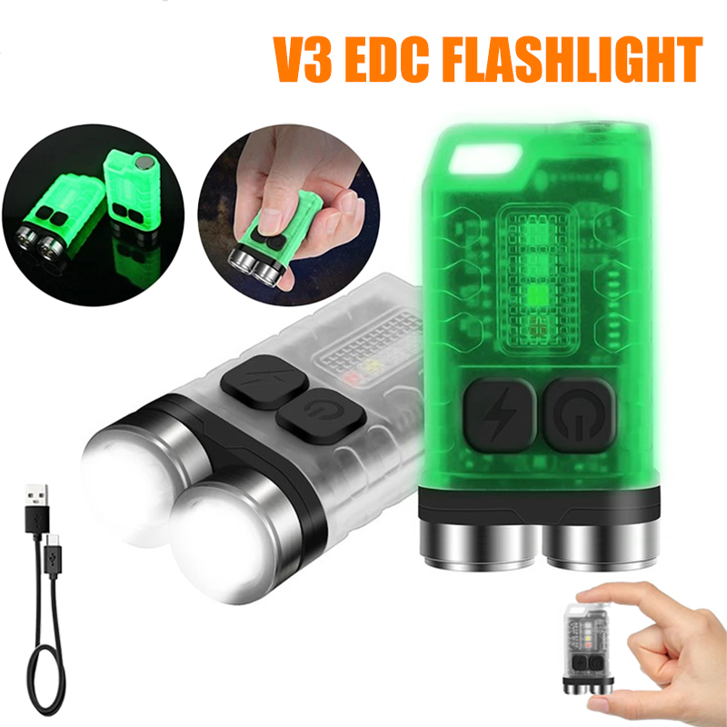 V3 EDC Flashlight Mini Keychai - Fishing Light のレビューと価格