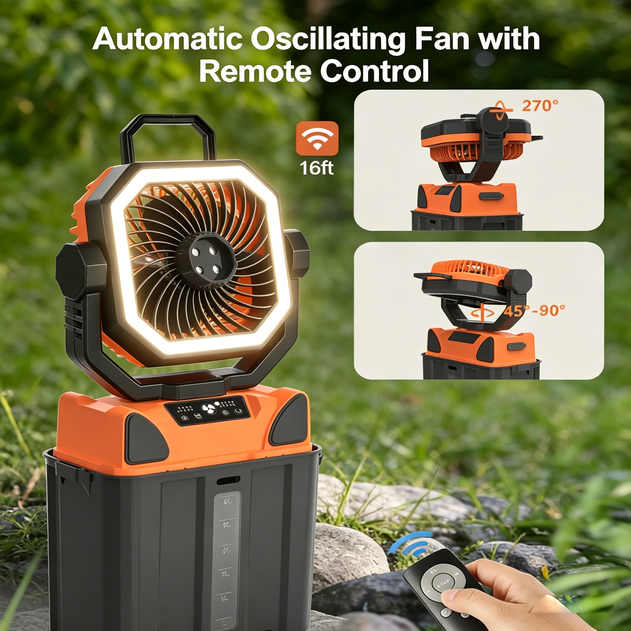 30000mAh Spray Camping Fan wit - Fish Finder Battery のレビューと価格