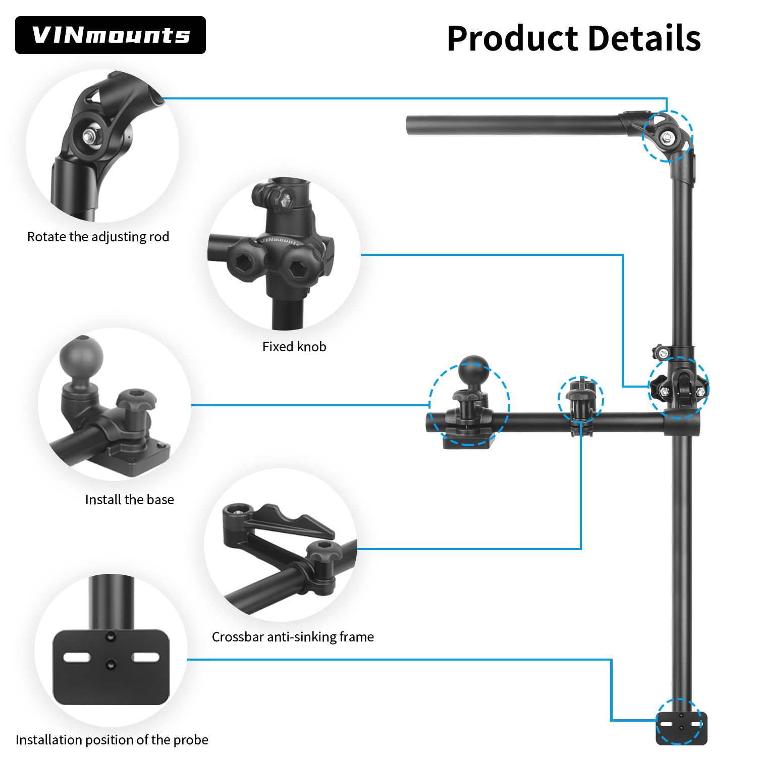 VINmountsLivescope Fish Finder - Fish Finder Mount のレビューと価格