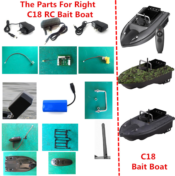 C18 Remote Control RC Fish Fin - Fish Finder Charger のレビューと価格