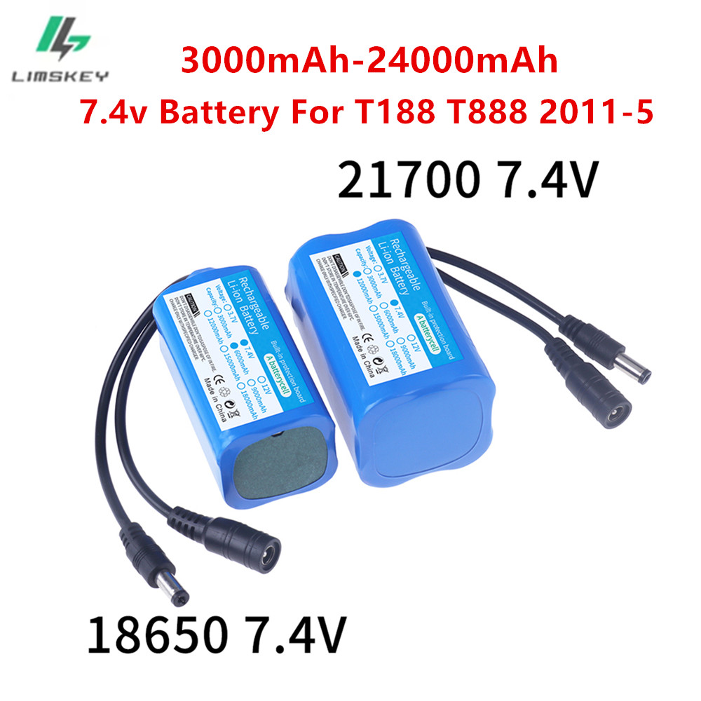 7.4V battery 3000mah/6000mah/9 - Fish Finder Transducer のレビューと価格