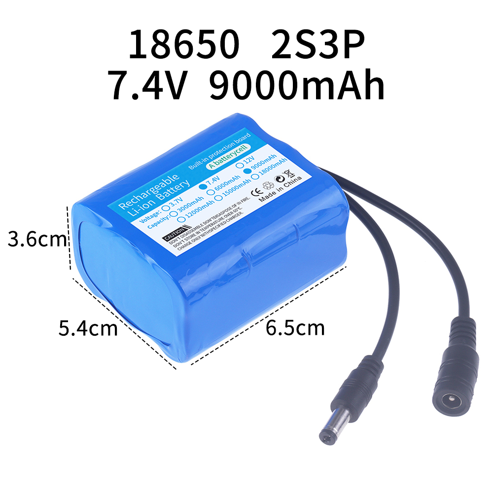 7.4V battery 3000mah/6000mah/9 - Fish Finder Transducer のレビューと価格
