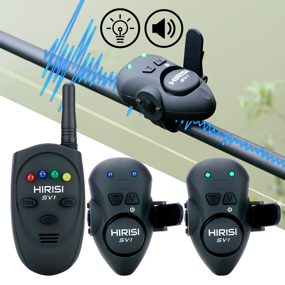 Hirisi Fishing Bait Alarm Set  - Fish Finder Portable のレビューと価格