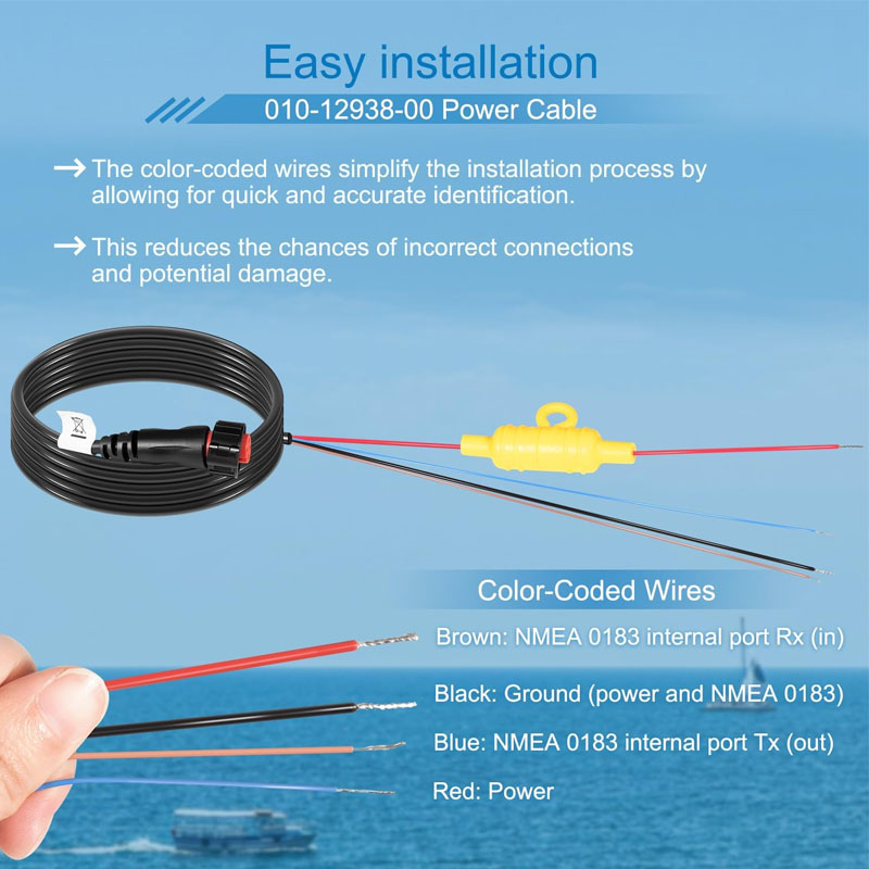 010-12938-00 Boat Power Cable  - Fish Finder Cable のレビューと価格