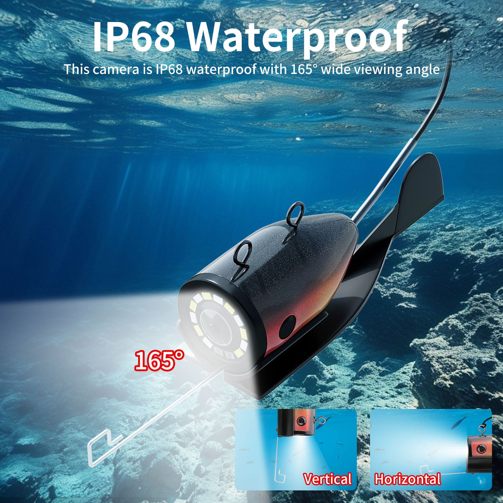 Underwater Fishing Camera - 15 - Fish Finder Cable のレビューと価格