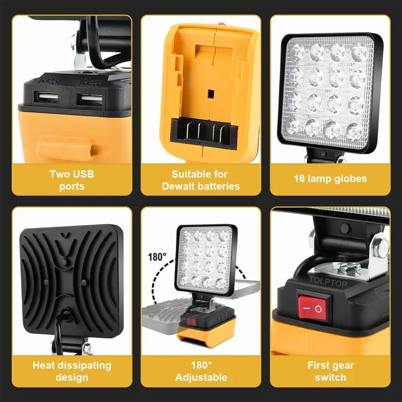 4Inch Led Light Handheld Spotl - Fish Finder Battery のレビューと価格