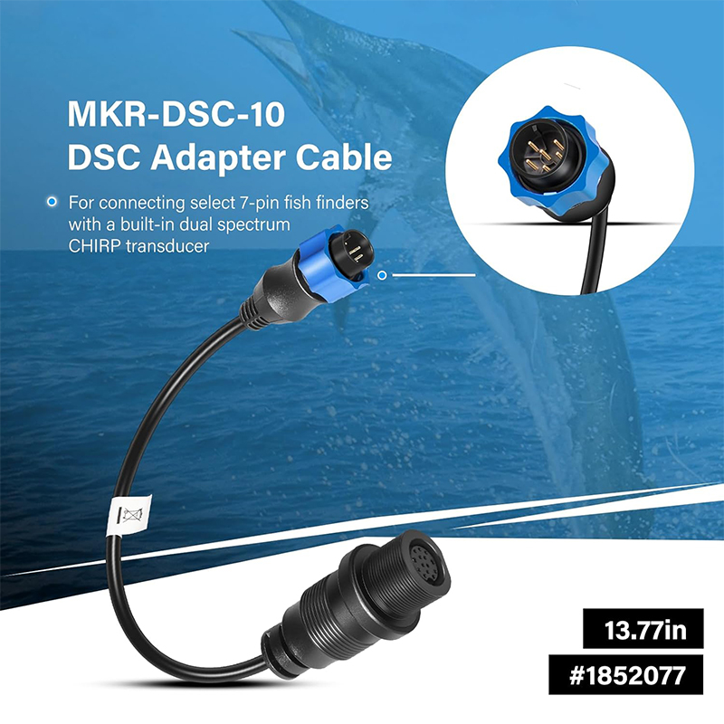 MKR-DSC-10 1852077 DSC Adapter - Fish Finder Transducer のレビューと価格