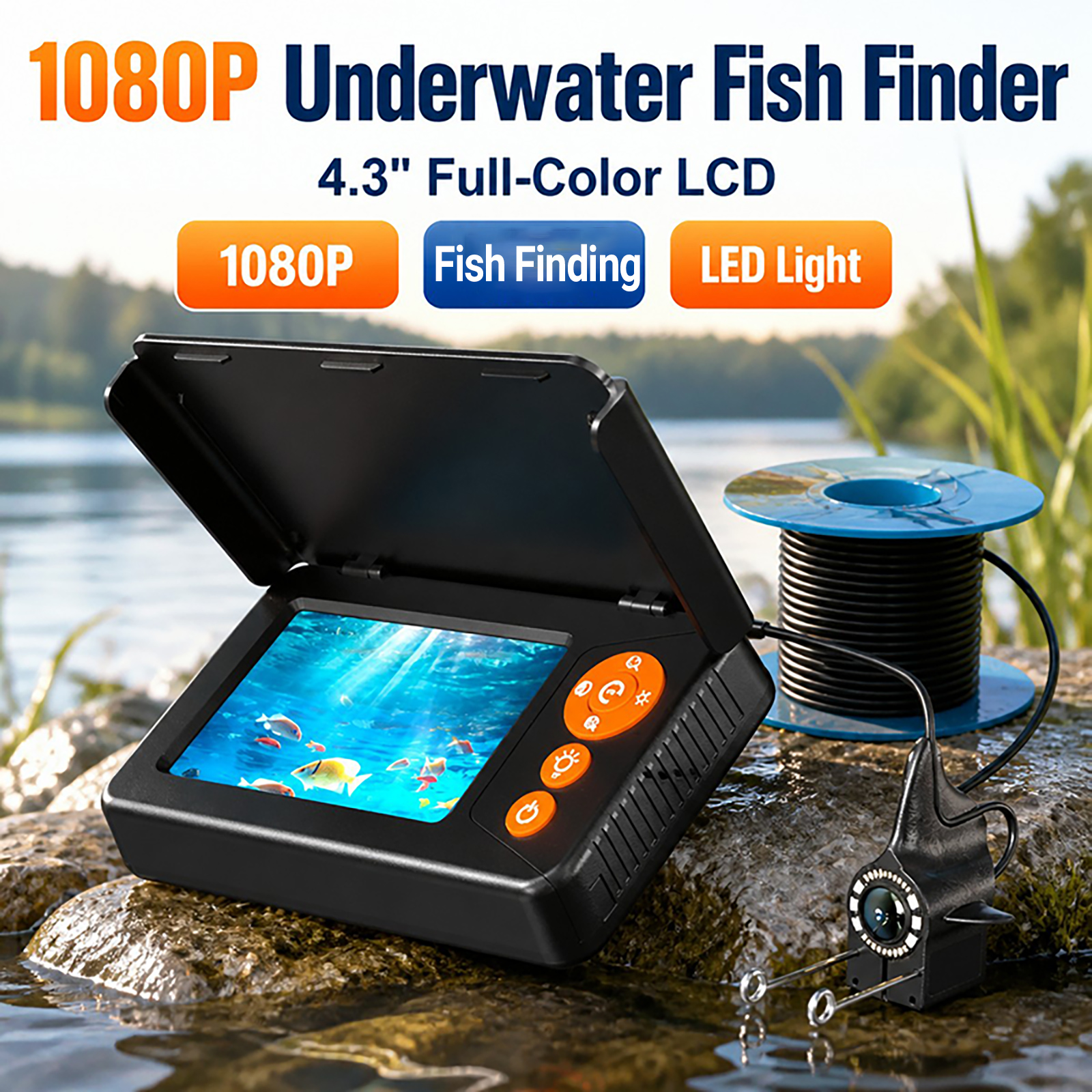 Fish Finder Underwater Camera  - Fish Finder Portable のレビューと価格