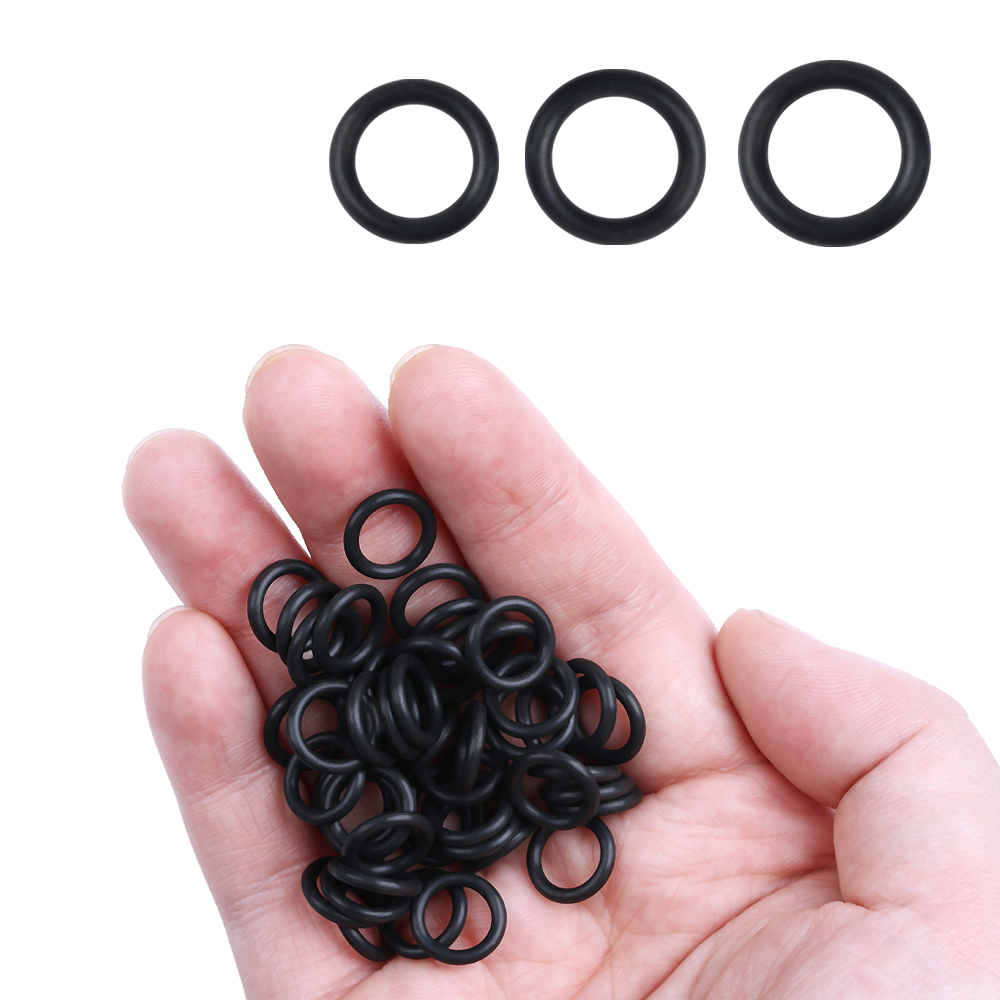 100 PCs Black Rubber O-Rings S - Bite Indicator のレビューと価格