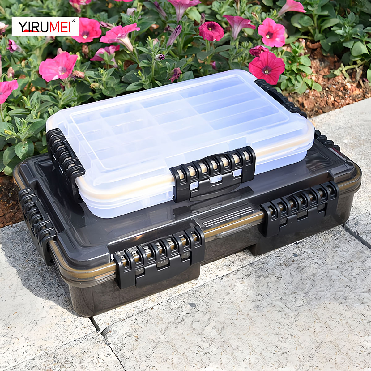 Waterproof Fishing Tackle Box  - Fish Finder Case のレビューと価格