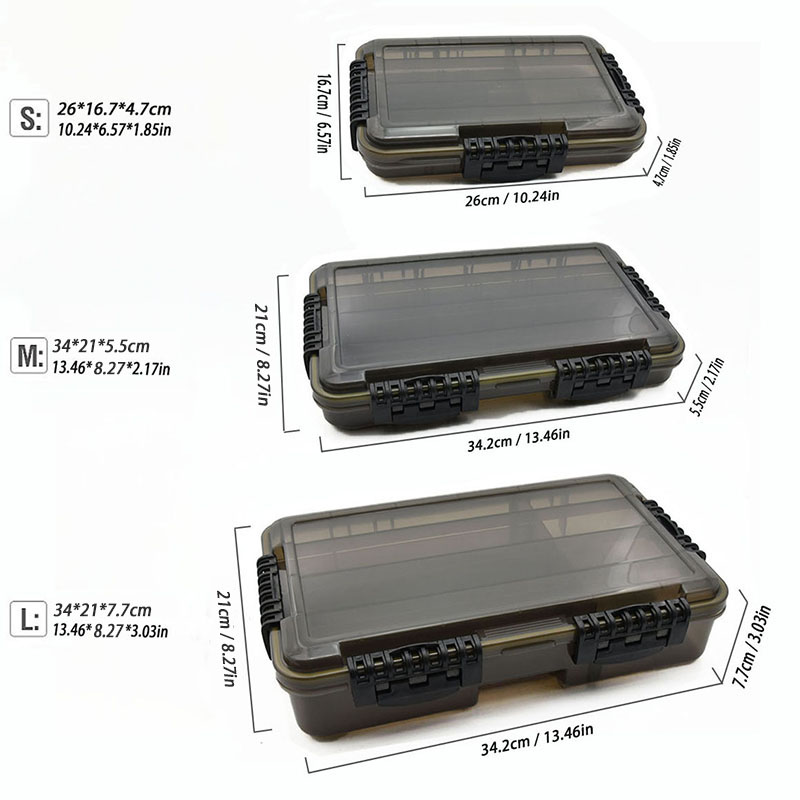 Waterproof Fishing Tackle Box  - Fish Finder Case のレビューと価格