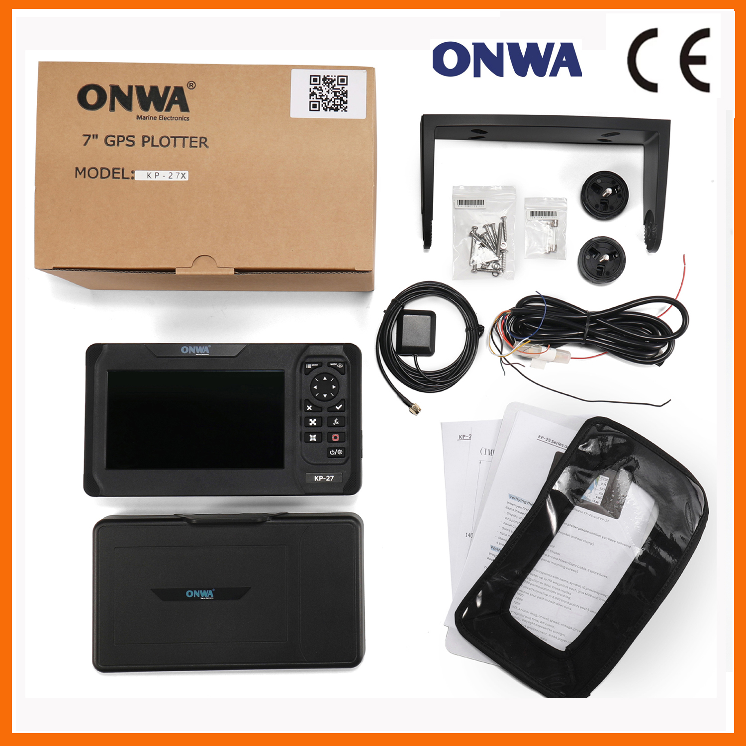 ONWA KP-27X 7-inch GPS Chart P - Fish Finder Gps のレビューと価格
