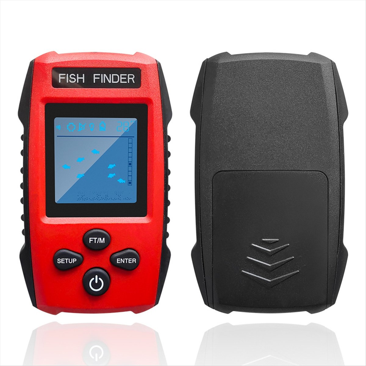 Color LCD Fish Finder Wired So - Fish Finder Transducer のレビューと価格