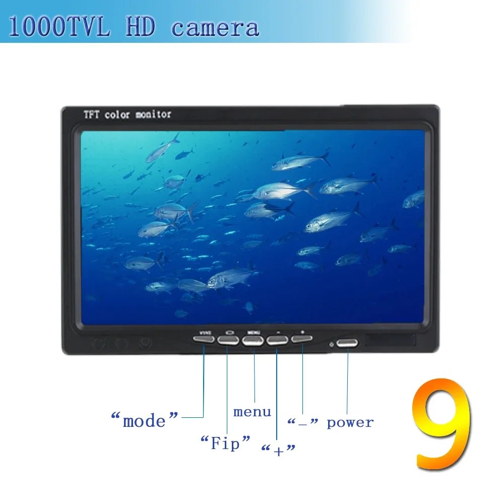 Fish finder F08A 9inch Underwa - Fishing Camera のレビューと価格