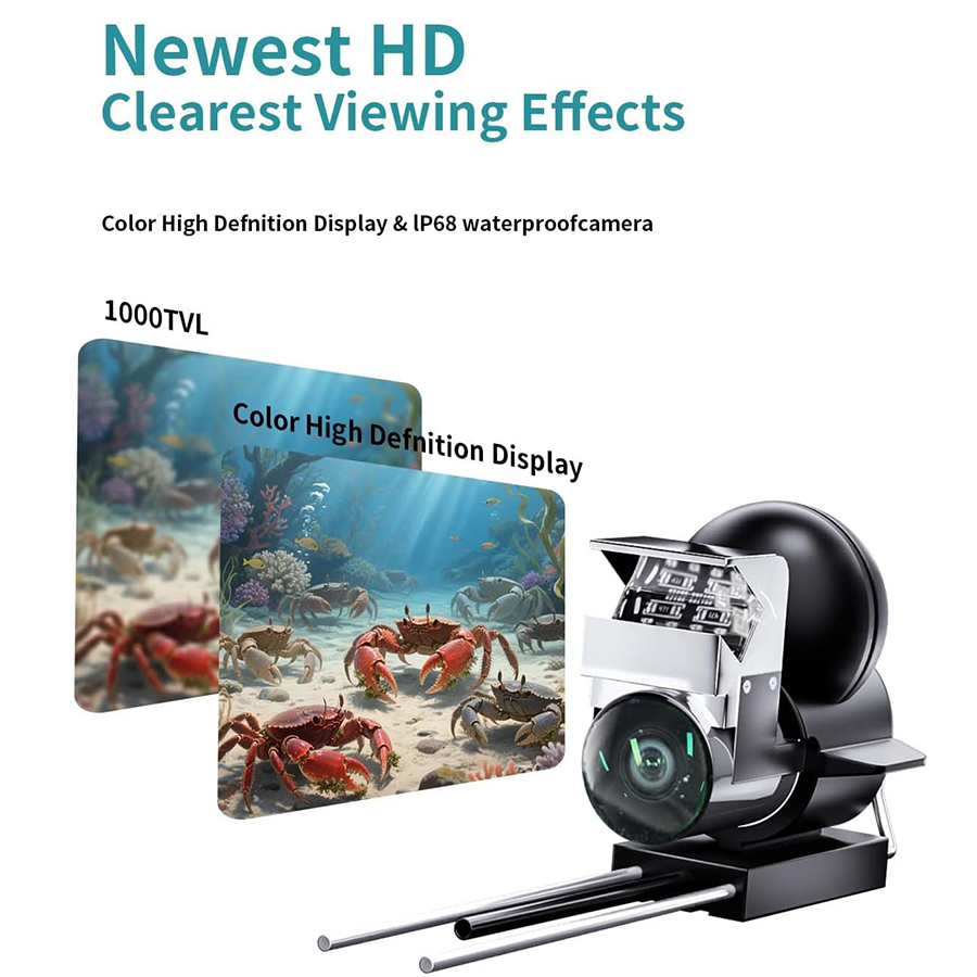 FOURQ Handheld 1080P 4.3'' LCD - Fish Finder Portable のレビューと価格