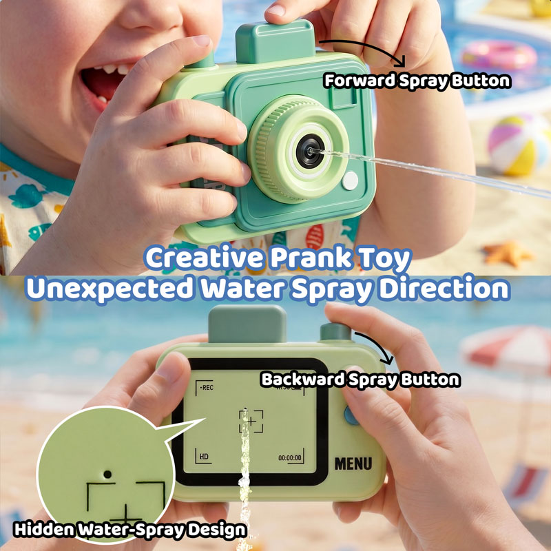 Double-sided Water Gun Camera  - Underwater Camera のレビューと価格