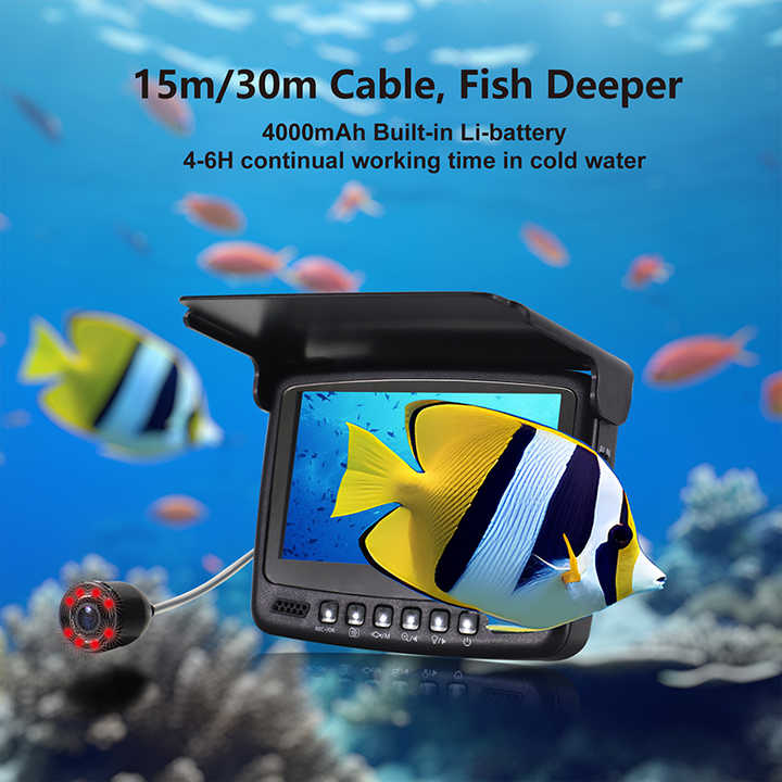 4.3 Inch Screen  Underwater 15 - Fishing Camera のレビューと価格