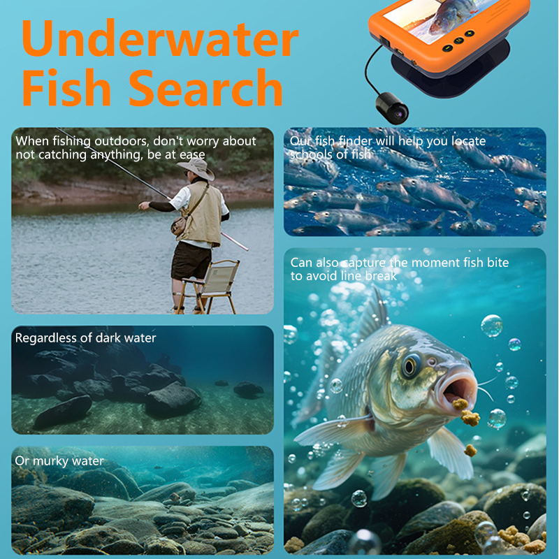 Underwater Fishing Camera 4.3  - Fishing Camera のレビューと価格
