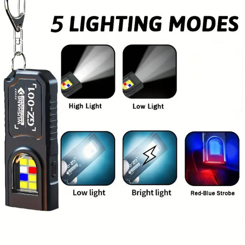 Multifunctional Keychain Flash - Fishing Light のレビューと価格