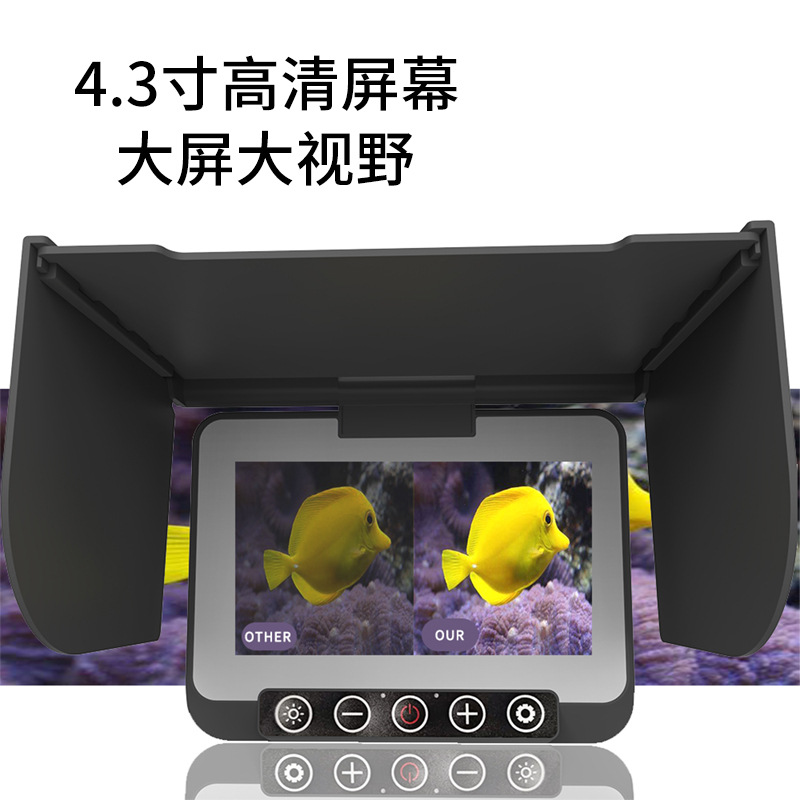 4.3Inch IPS Screen 1000TVL Und - Fishing Camera のレビューと価格