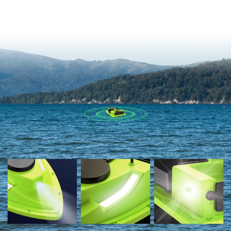 D19 GPS RC Bait Boat 600M 4 Ho - Fishing Gps のレビューと価格