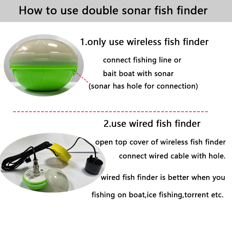 Portable Bluetooth Wireless So - Fish Finder Portable のレビューと価格